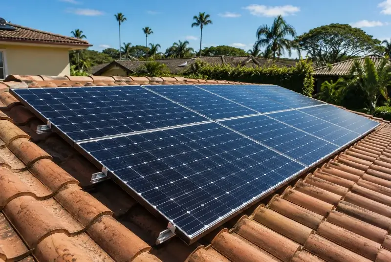 Installation de panneaux solaires à Saint-Paul-en-Pareds